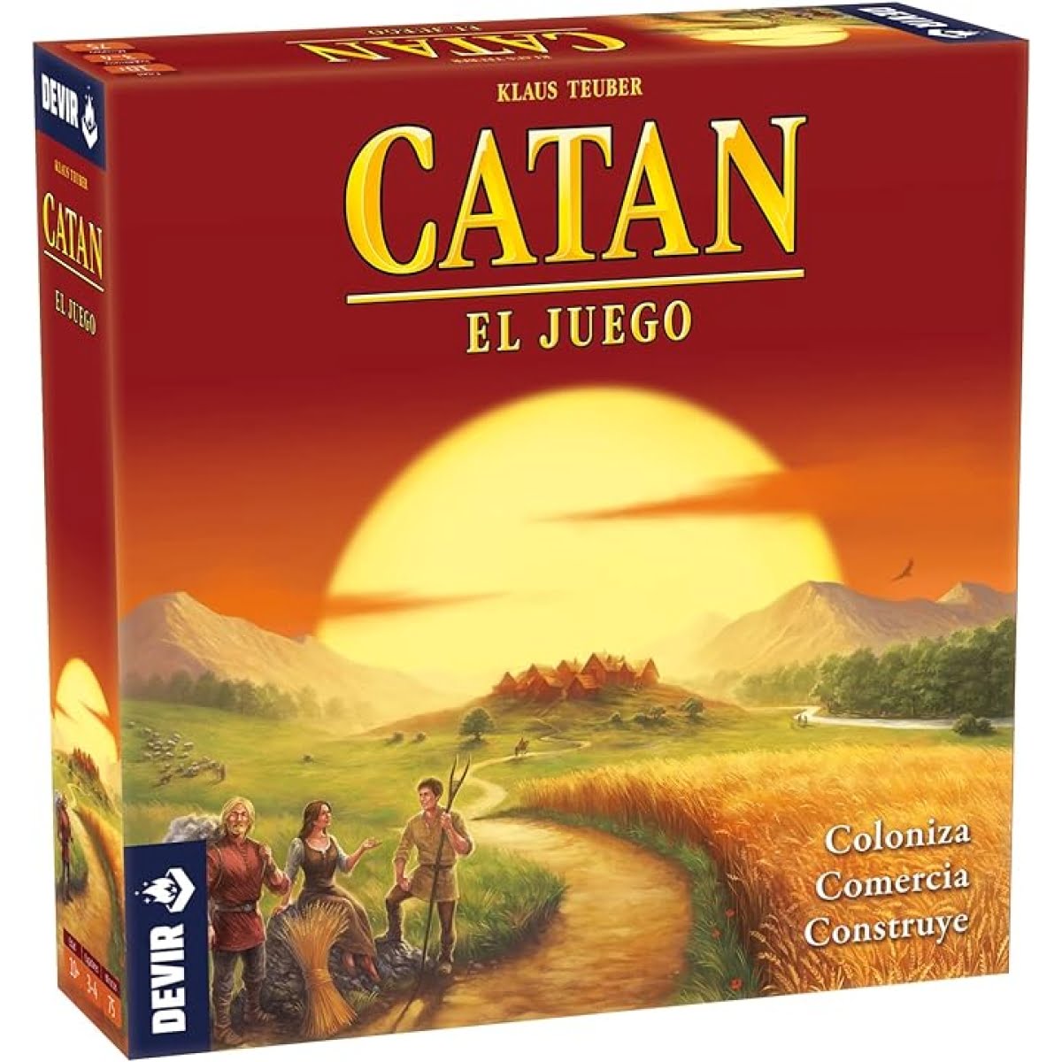 Catán Juego de Mesa world