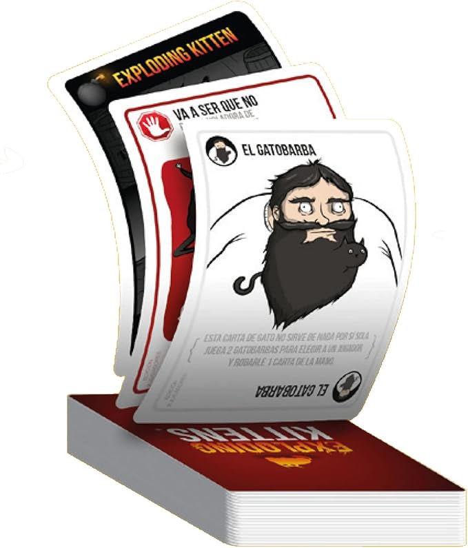 Exploding kittens edición 2 jugadores Juegos de mesa World