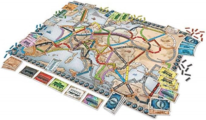 Aventureros al tren Europa Juegos de mesa World