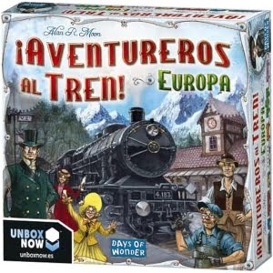 Aventureros al tren Europa Juego de mesa