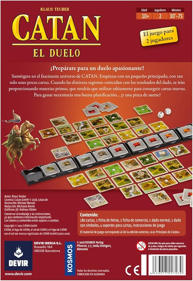 Catan El Duelo Juegos de mesa World