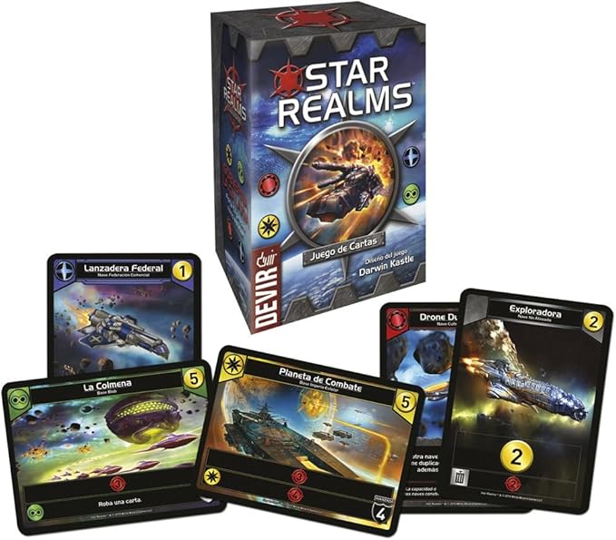 Star Realms Juego de cartas para dos jugadores