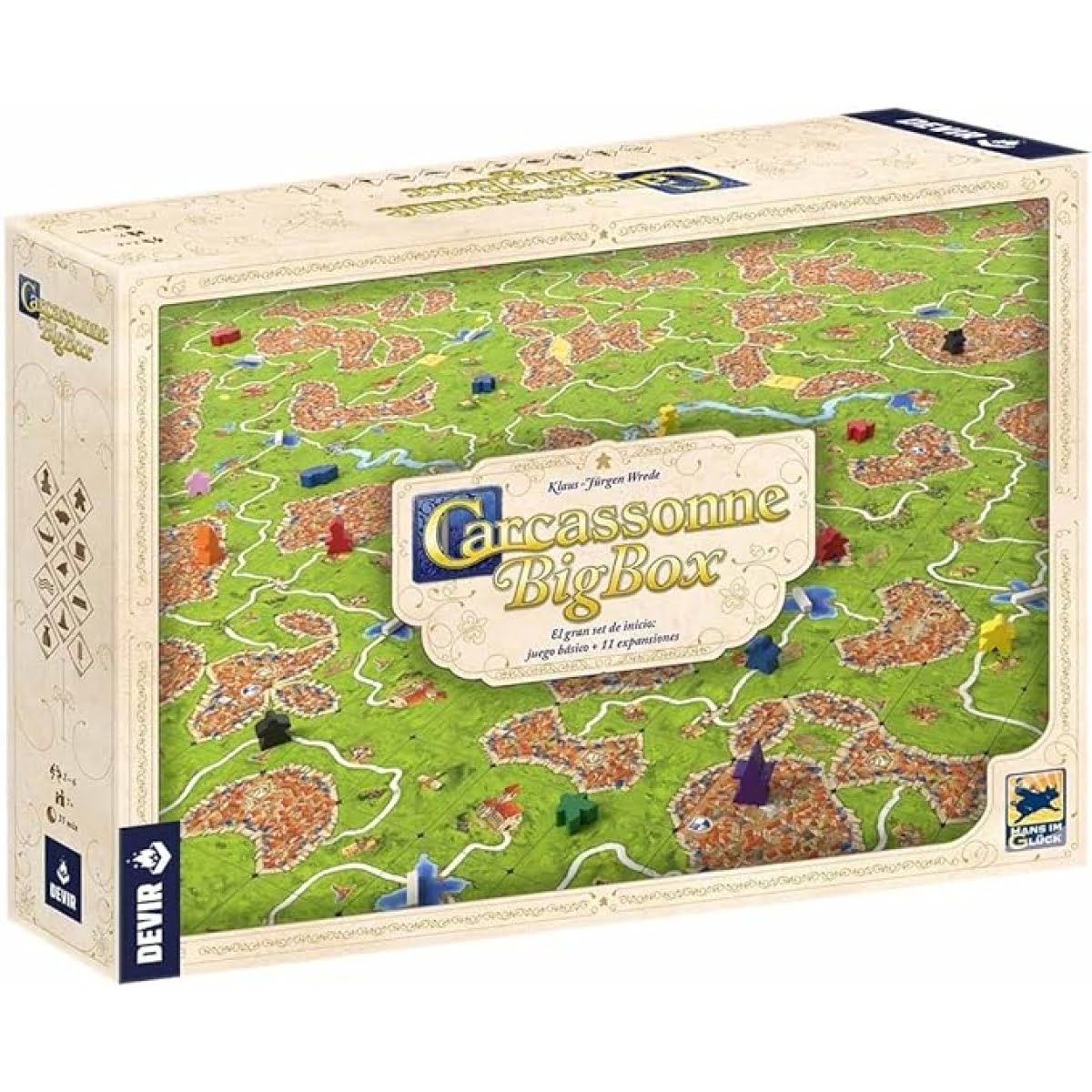 Carcassonne Big Box - Juego de mesa