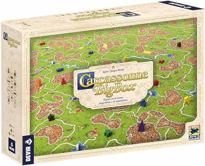 Carcassonne Big Box - Juego de mesa