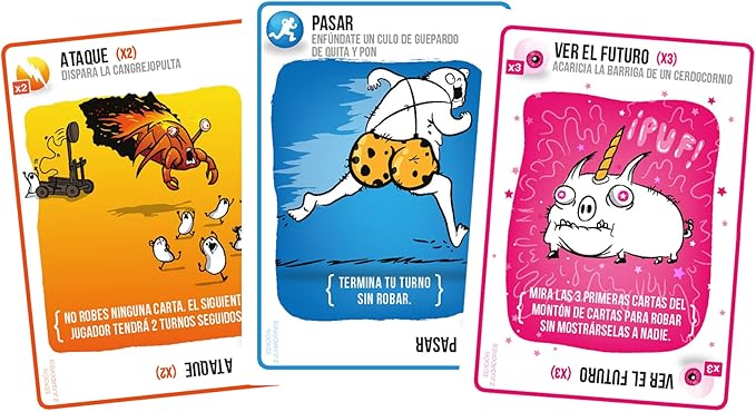 Exploding kittens edición 2 jugadores Juegos de mesa World